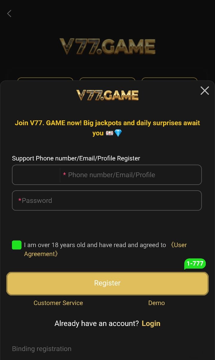 V77 Game