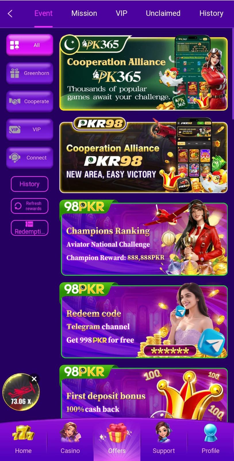 98PKR Game APK Download
