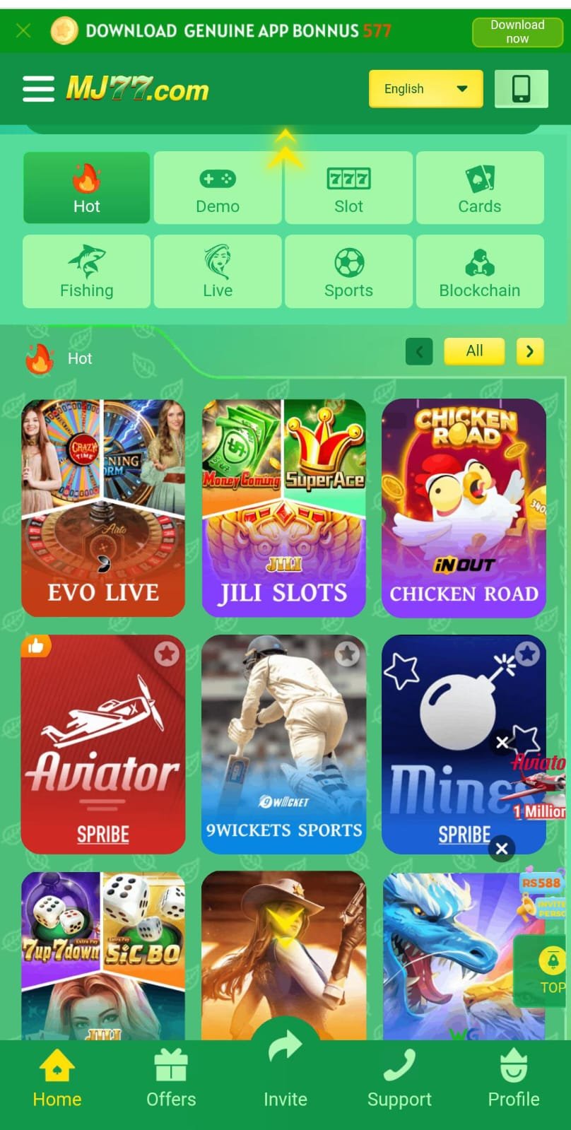 MJ77 Game APK Download