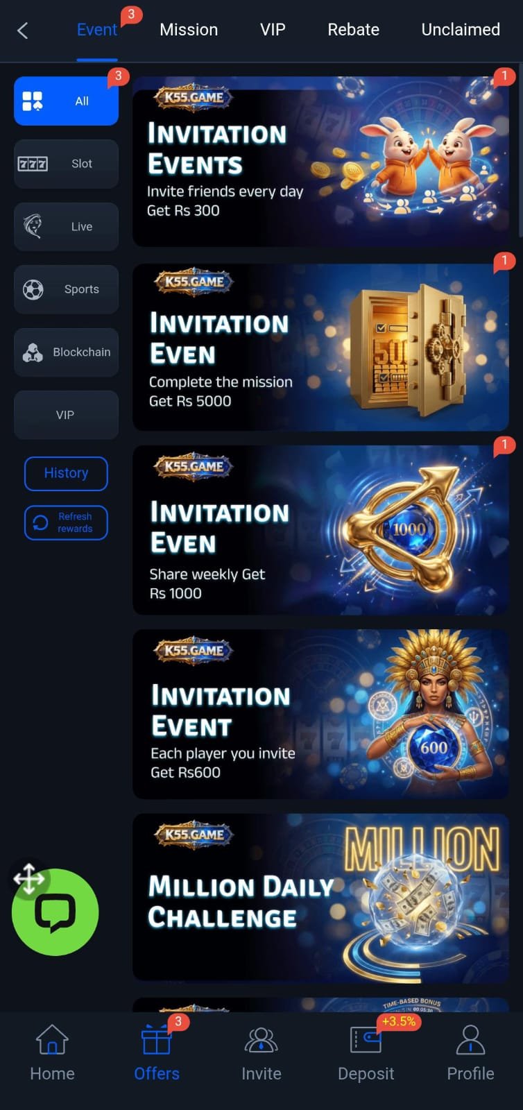 K55 Game APK Download