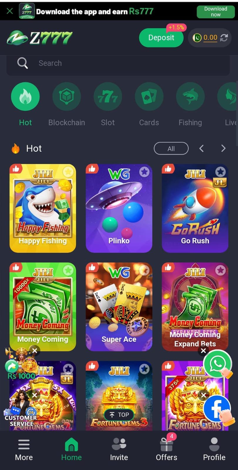 Z777 Game APK Download