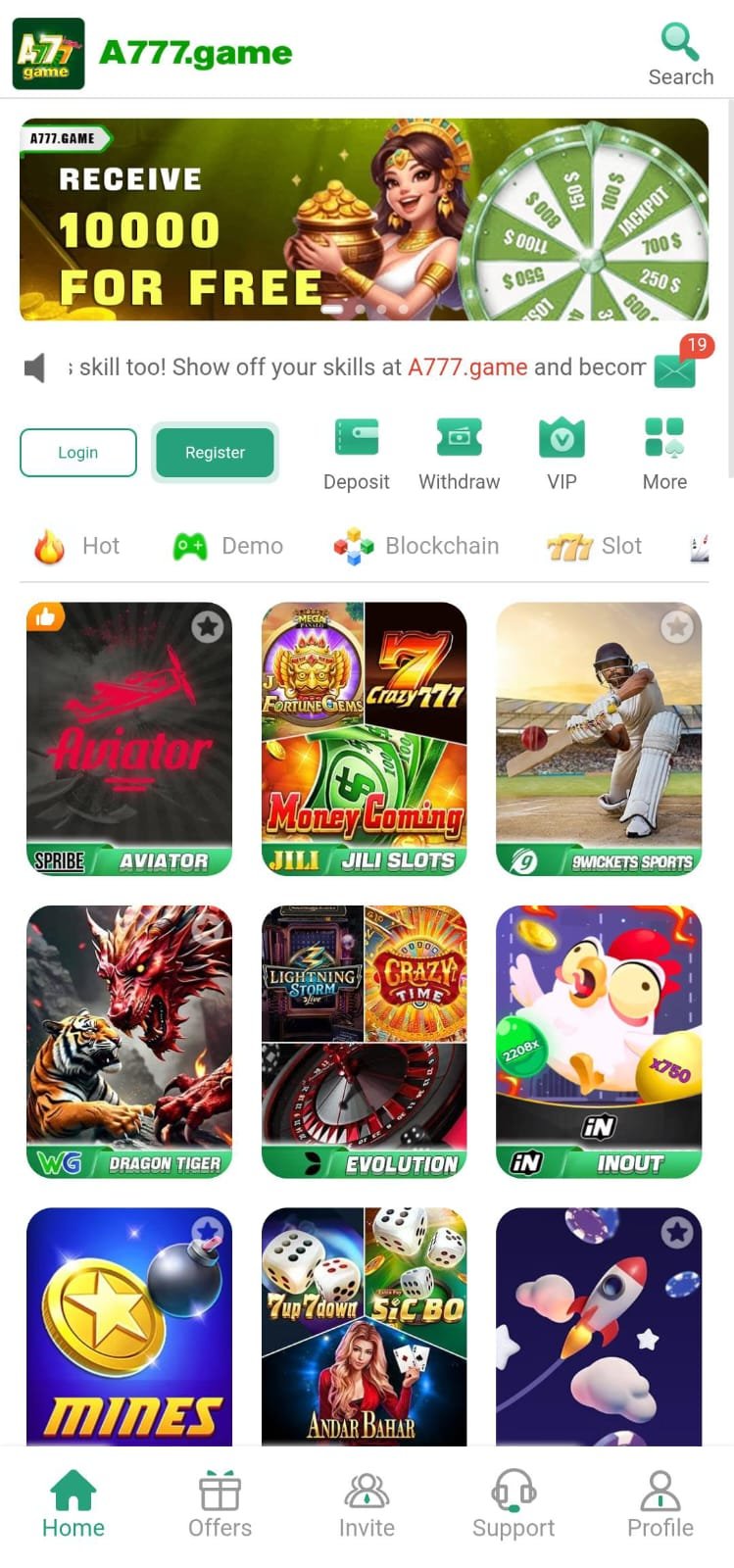 A777 Game APP