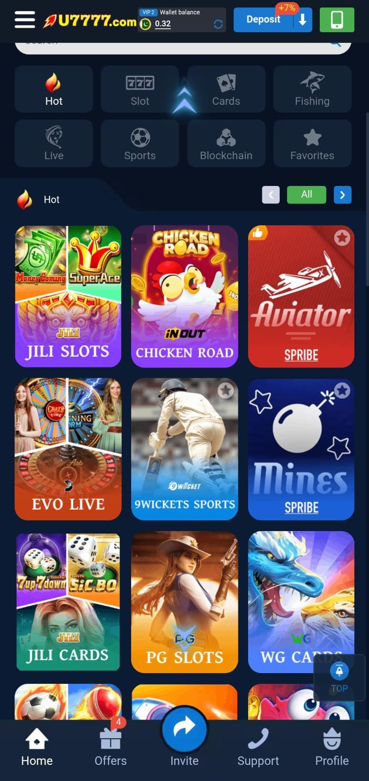 U7777 Game APK Download